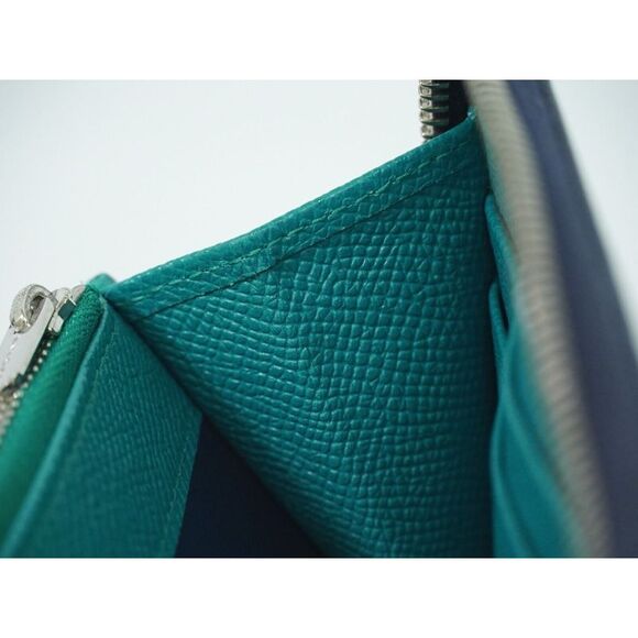 Bulgari Bvlgari Bvlgari Navy Leather Wallet  (Pre-Owned) - Picture 15 of 15